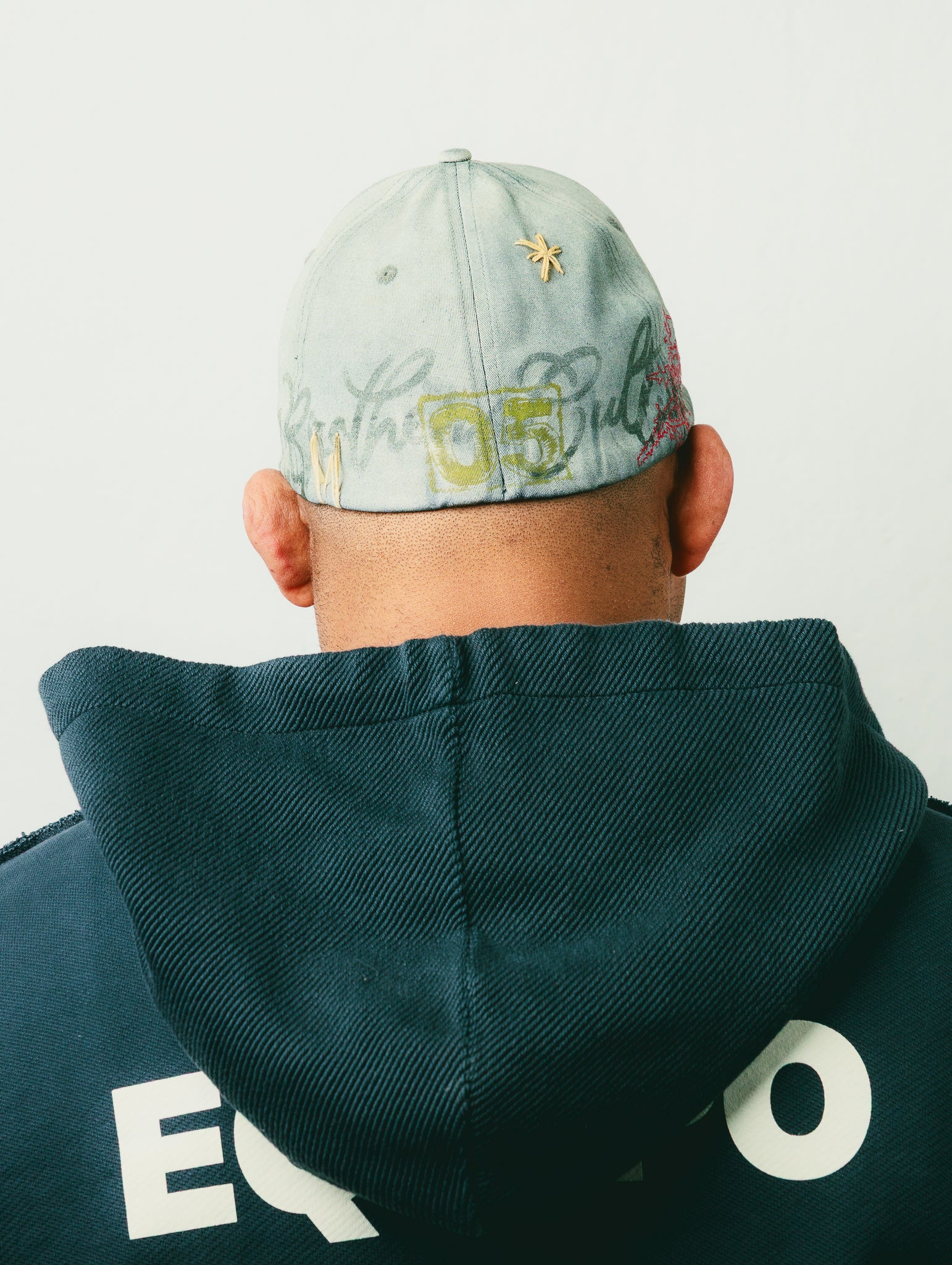 SMILE CAP - LIGHT GREY