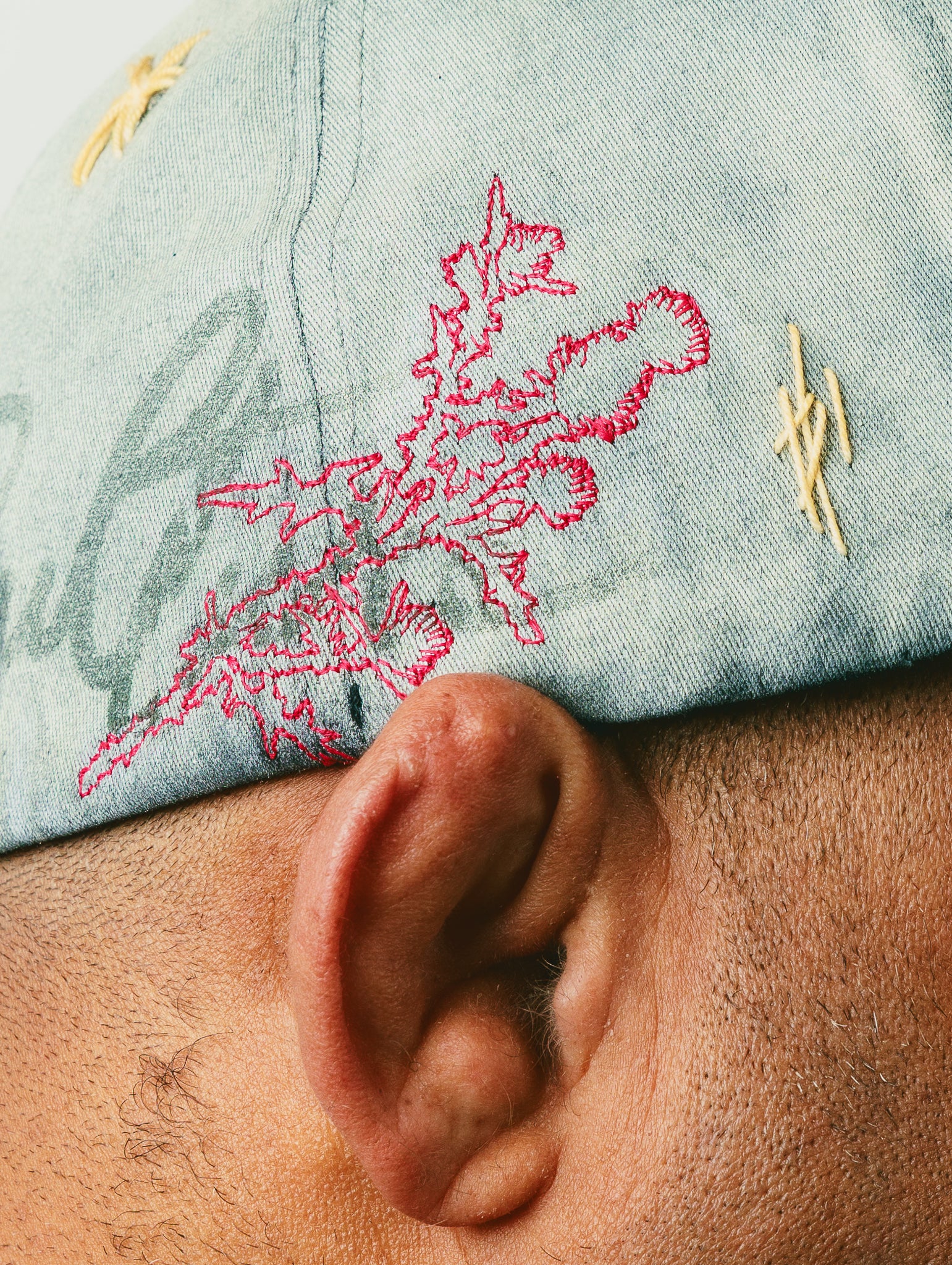 SMILE CAP - LIGHT GREY