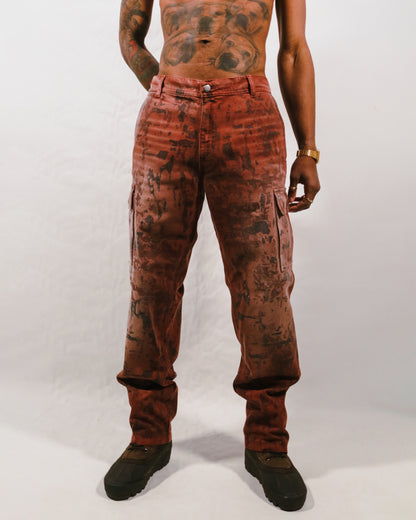 Workpants Red camo