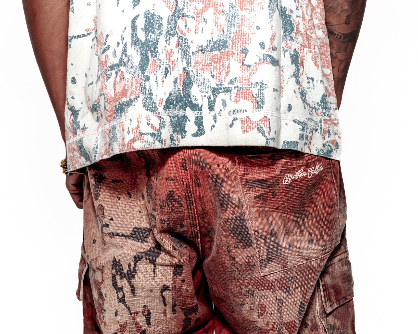 Workpants Red camo