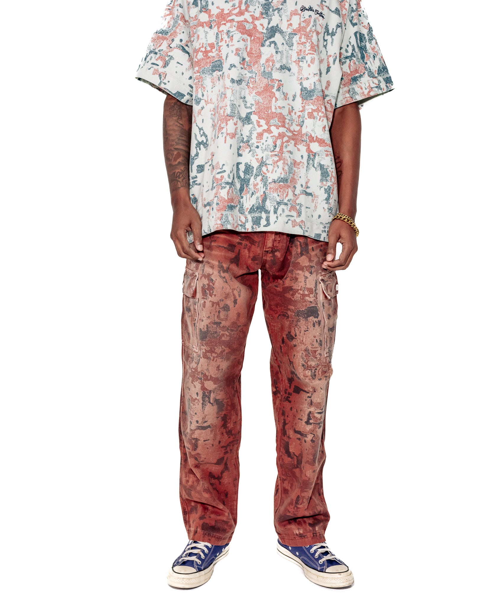 Workpants Red camo