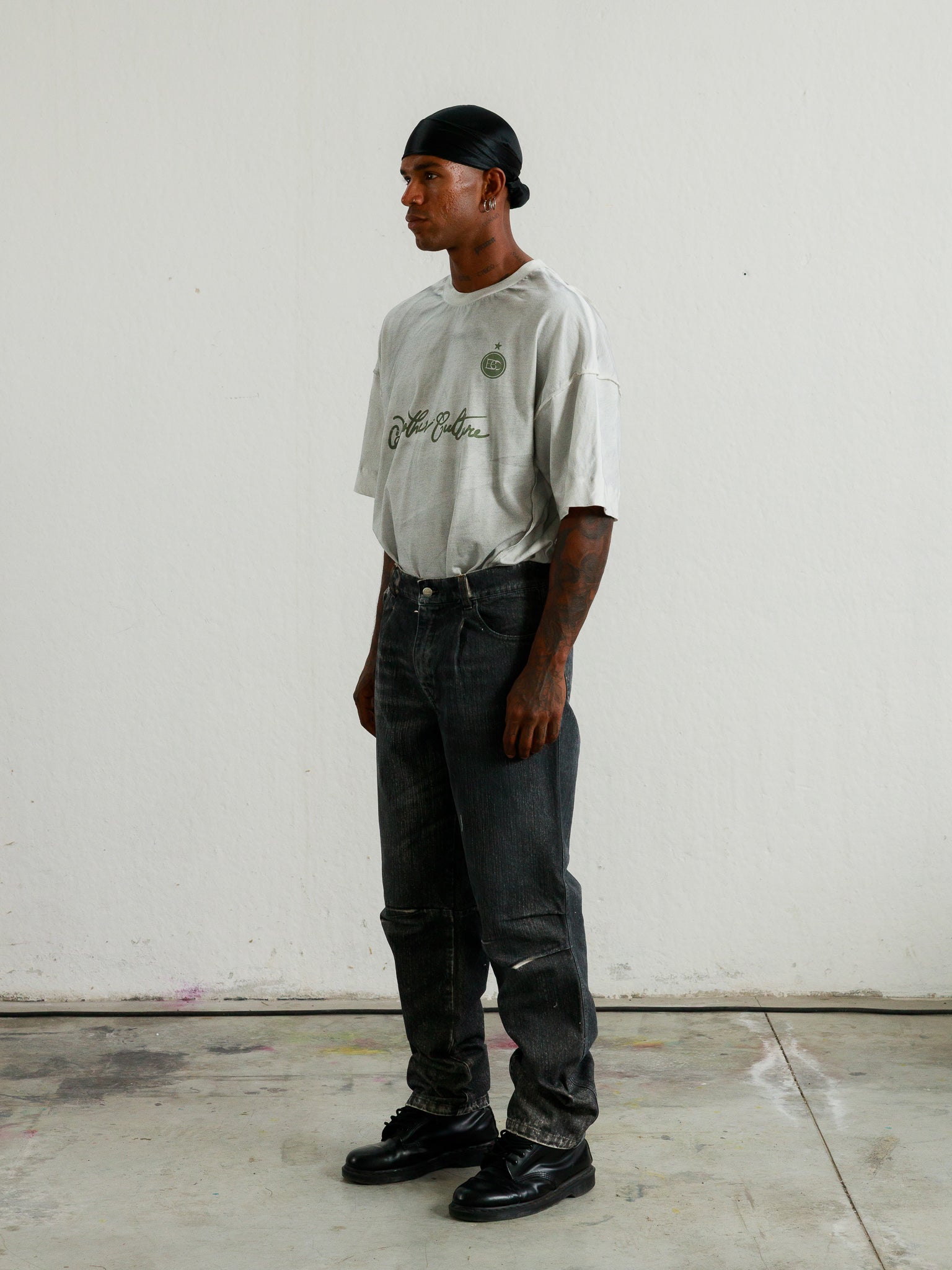 LUCAS - BLACK CANVAS PANTS