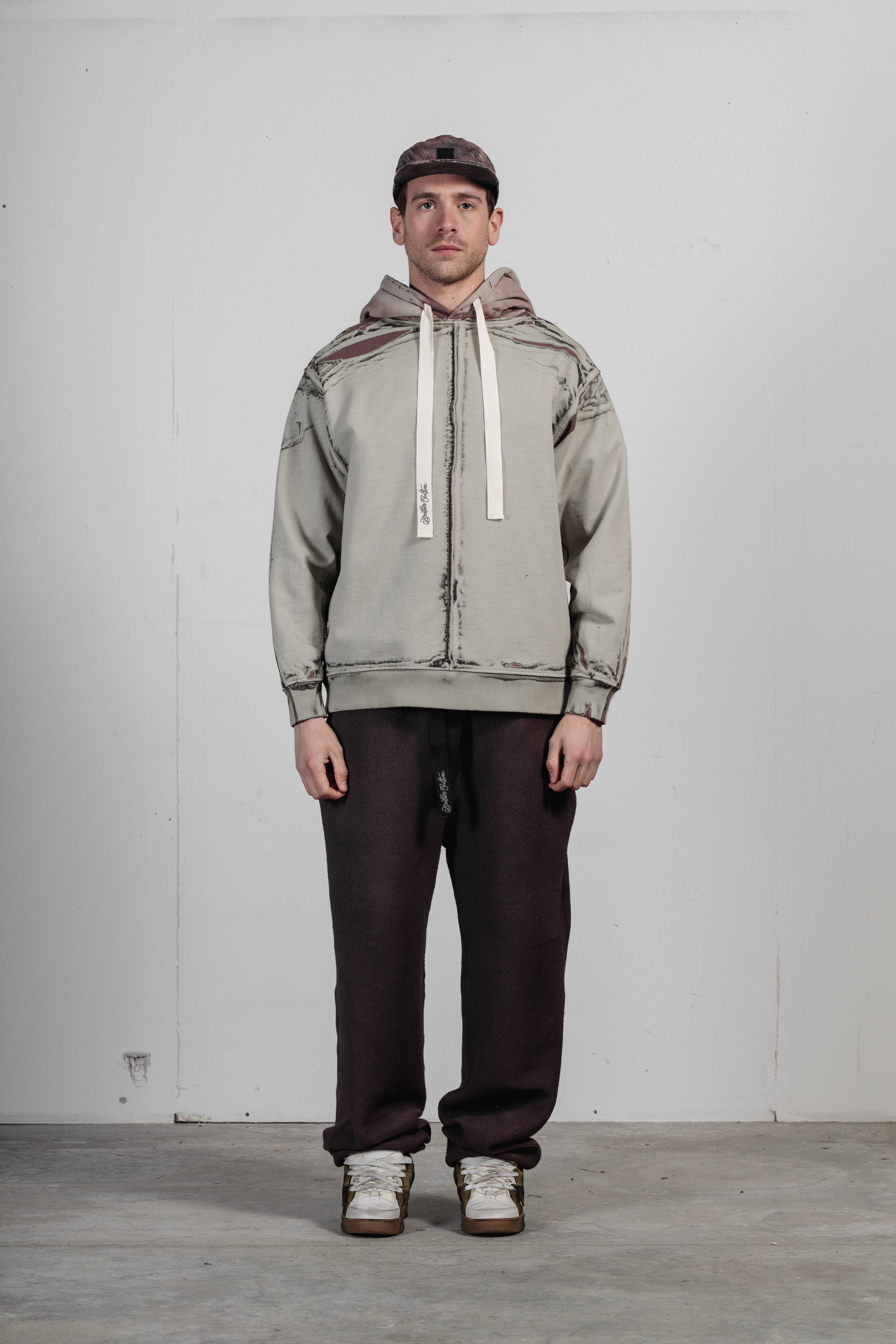 MASON BRICK - RED/LIGHT GRAY