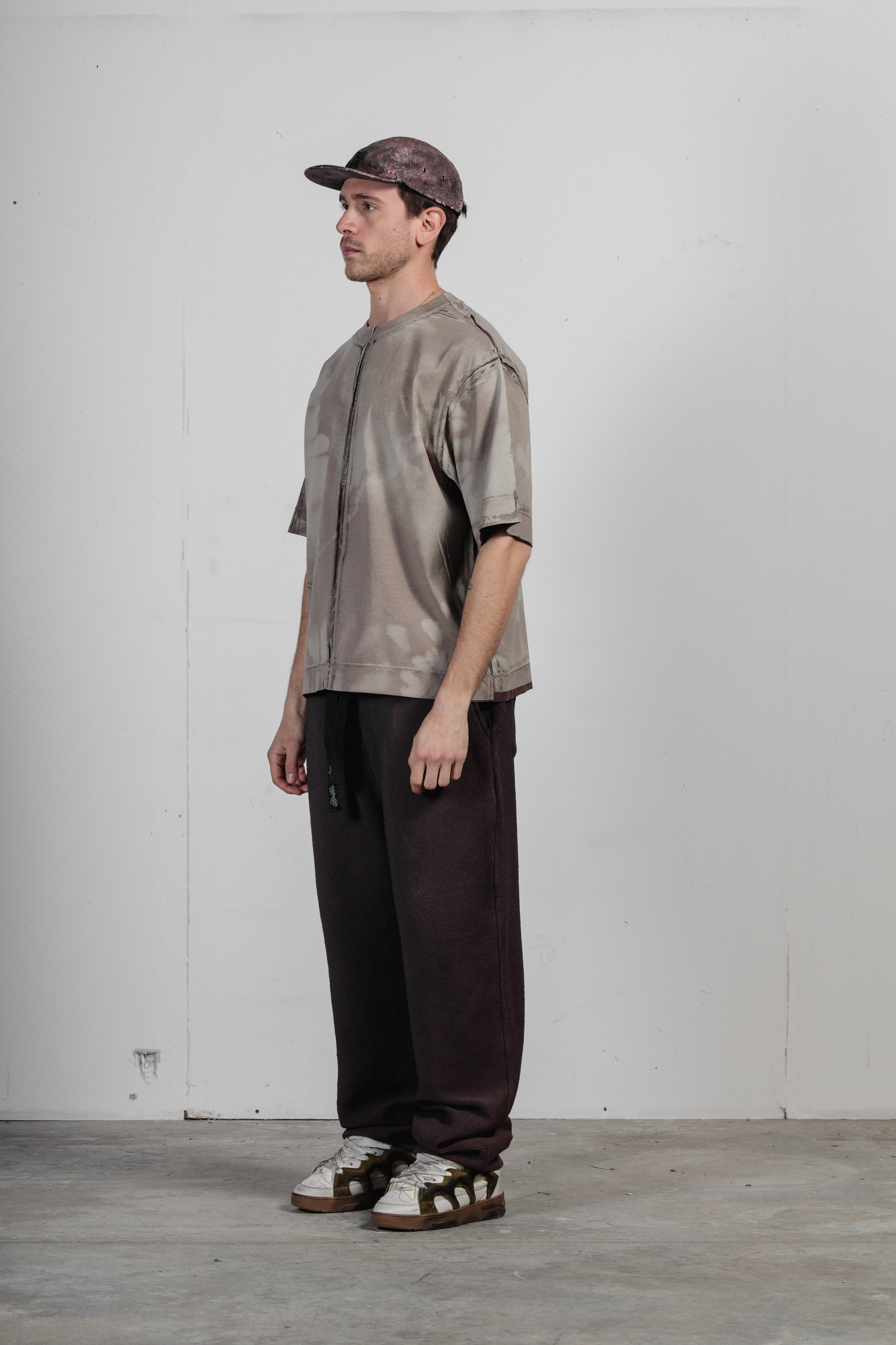 DANIEL - BRICK RED/CREAM